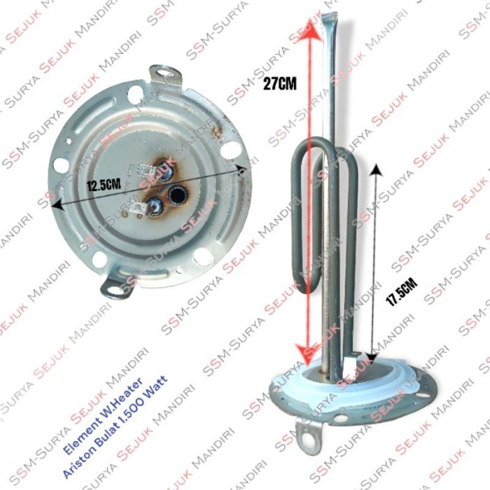 Element Watet Heater Ariston Elemen Water Heater Ariston 1.500 Watt El