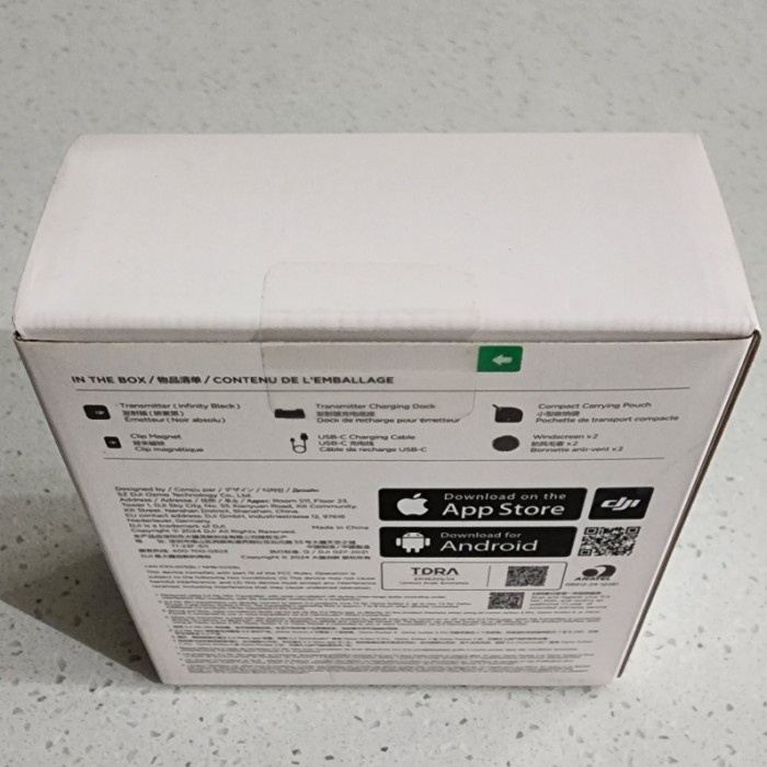 terbaru  dji mic mini (1transmitter, infinity black) bnib ready