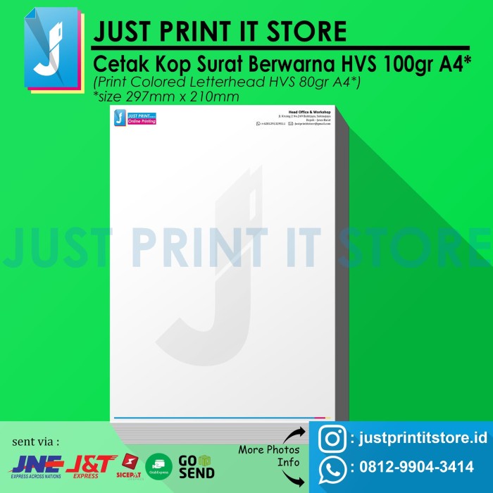 

Print / Cetak Kop Surat Berwarna Hvs 100Gr A4