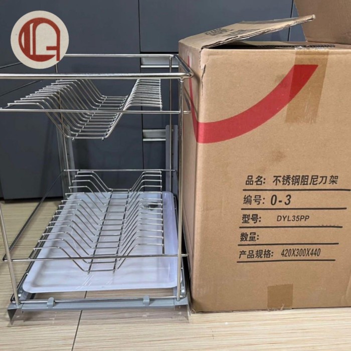 terbaru  rak piring rak botol kitchen set slow motion/ rak piring tarik kitchen set / rak piring