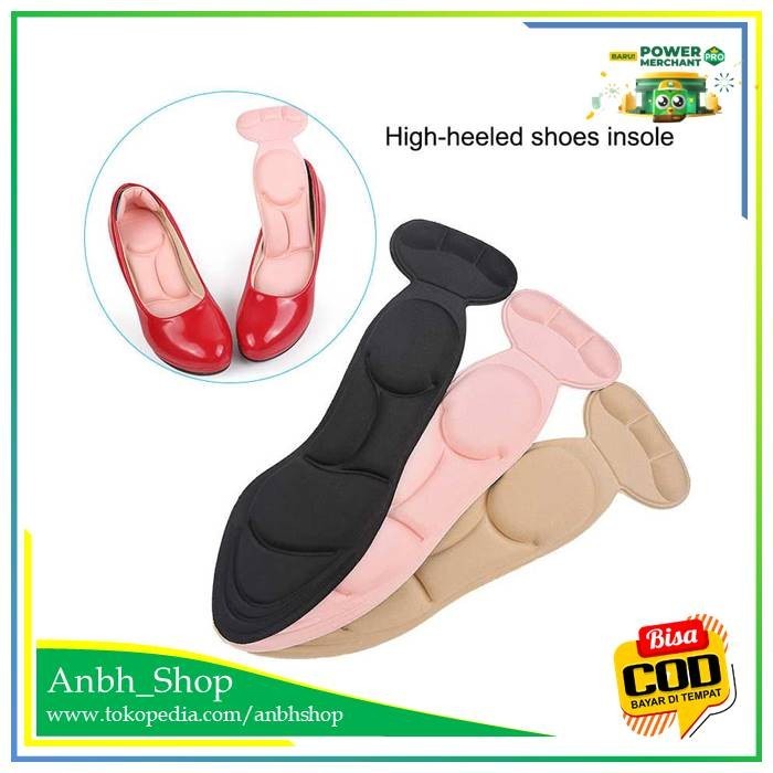 Insole Sepatu - Pengganjal Sepatu - Alas Sepatu Kebesaran Wanita