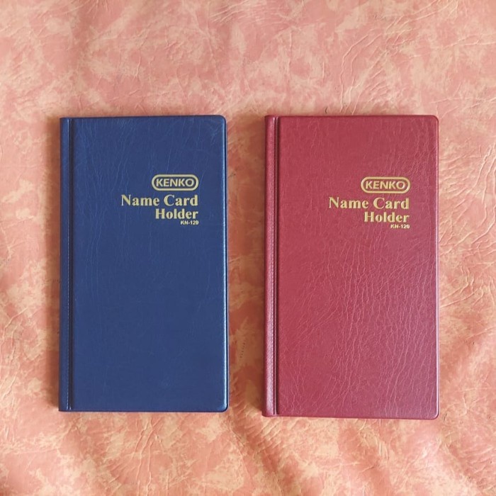 KENKO DELUXE NAME CARD HOLDER KN-120 BAHAN TEBAL Kode 449