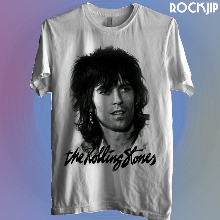 Grossir Kaos Baju Distro Musik Band Rock Punk Indie Metal Pria Wanita Original Second Rolling Stones