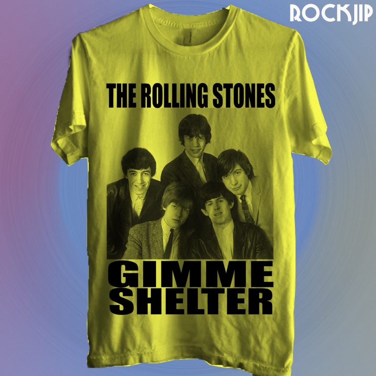 Custom Kaos Baju Distro Musik Band Rock Punk Indie Metal Pria Wanita Original Second Rolling Stones 