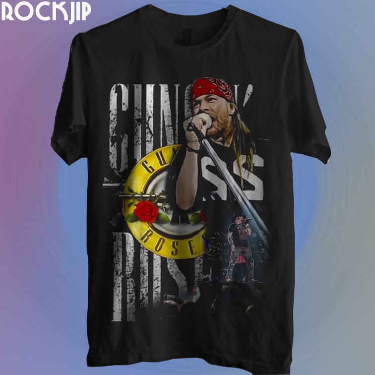 Custom Kaos Baju Distro Musik Band Rock Punk Indie Metal Pria Wanita Original Second Gnr Jakarta Mur