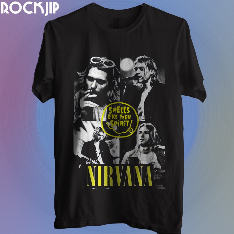Toko Kaos Baju Distro Musik Band Rock Punk Indie Metal Pria Wanita Original Second Nirvana Jakarta M