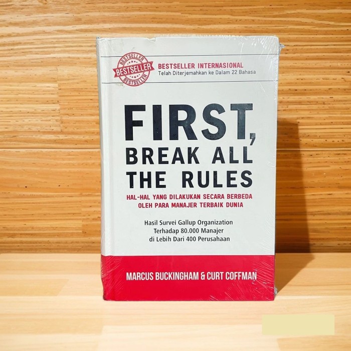 

PROMO! First Break All The Rules