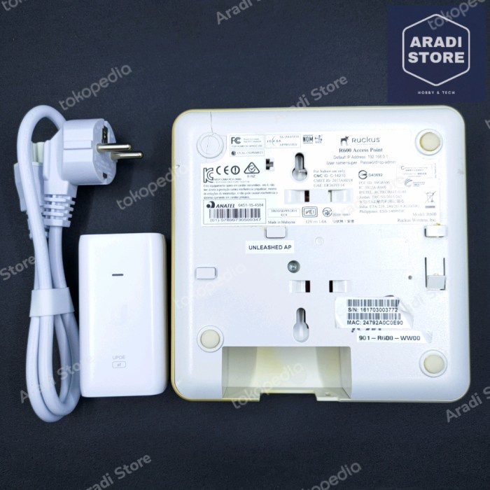 Ruckus R600 WiFi Router / Access Point 3x3 MO