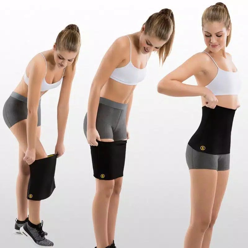 Korset Pria Wanita Pelangsing Pengecil Perut Hot Shapers Slim Waist Belt Neotex S2