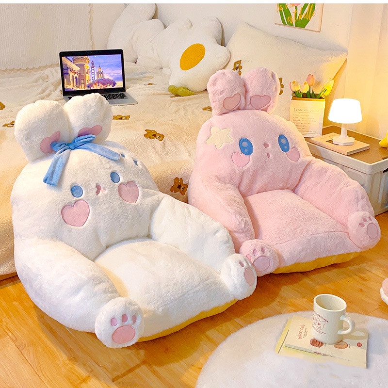Cartoon Cute Rabbit Mini Sofa Home Bedroom Floor Lazy Casual Sofa Reading Seat Cushion Cushion Bay