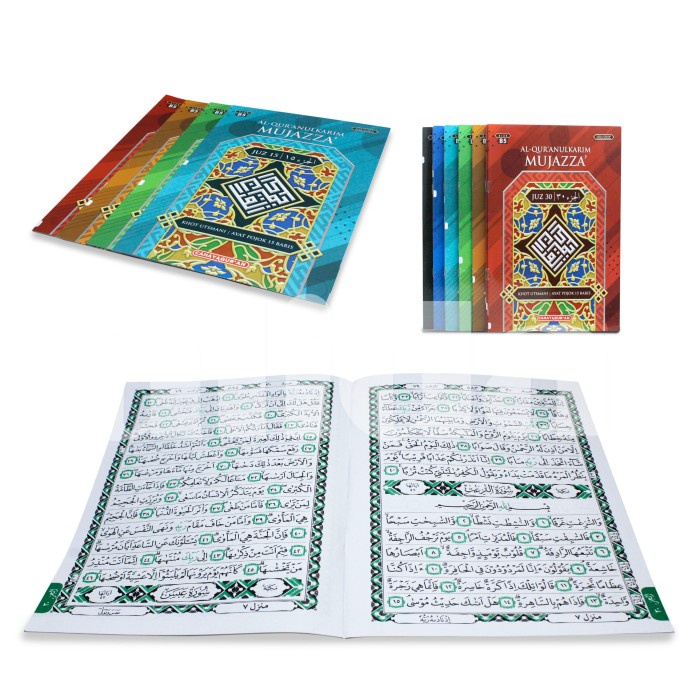 

Ready Alquran Per Juz Utsmani Mujazza Uka5 Isi 30 Juz Al-Quran Mujaza Perjuz