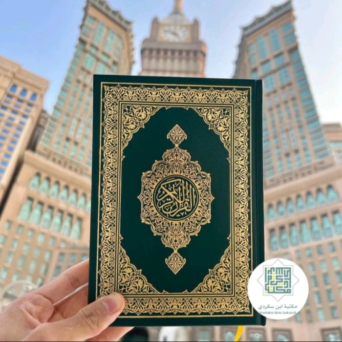 

Ready Mushaf Madinah Ukuran Sedang A5, Asli Cetakan Madinah