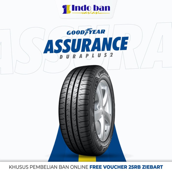 TERBARU Goodyear ASSURANCE DURAPLUS 2 195/70 R14 HR14