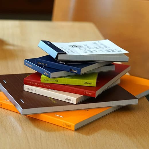 

MARUMAN 3feet Notepad 148x163mm - 5mm Squared (N761)