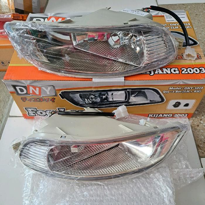 New Foglamp Kijang 2003 2004 Lampu Kabut/ Lampu Bemper Kanan Kiri Kijang Kapsul Efi Lgx Lsx + Dapat