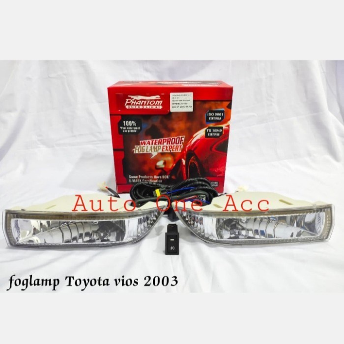 Gercep Foglamp/ Lampu Kabut Toyota Vios Tahun 2003 - 2005