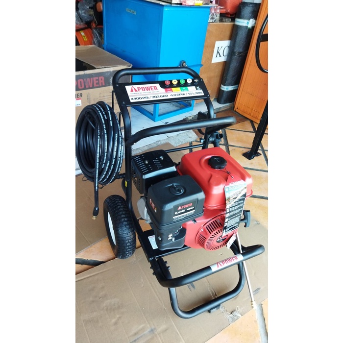 Netanya Mesin Steam Bensin Ai Power Apw4400 High Pressure Washer 300 Bar