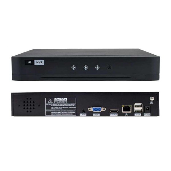 Zeven-Eye Ai NVR 9 annel ZE-NVR-2109-5M : 9 P6SLITE