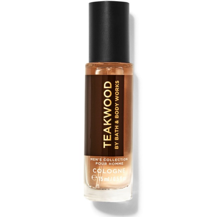 Bbw Men'S Collection Teakwood Cologne 15 Ml