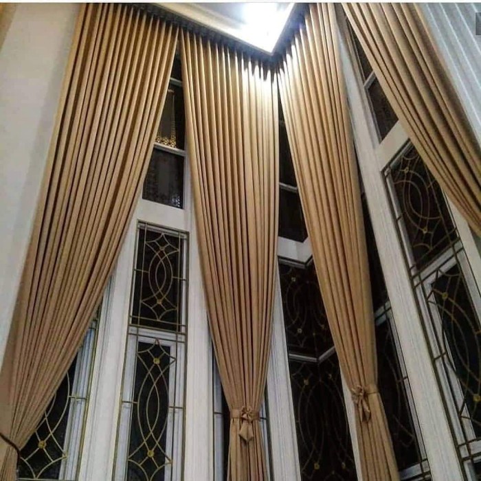 GORDEN BLACKOUT IMPORT tinggi 350 cm Hordeng jendela mewah