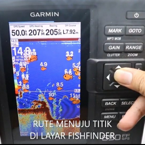 GARMIN FF 650 GPS FISHFINDER PLUS