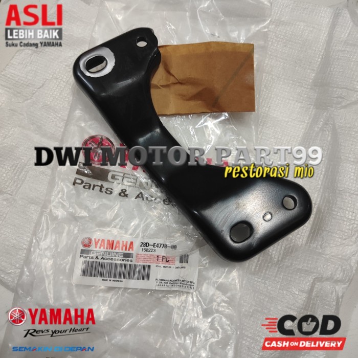 Breket Dudukan Knalpot Mio Sporty Smile Original