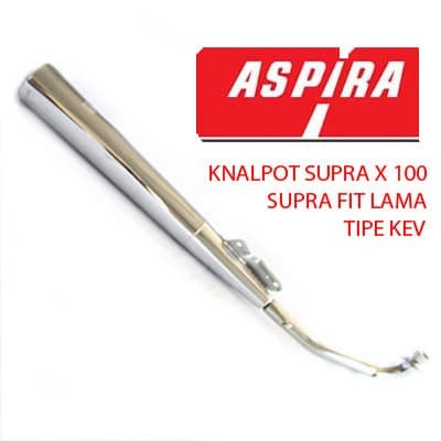 Knalpot Supra X 100 Fit Lama Kev Merk Aspira Kualitas Orisinil Astra
