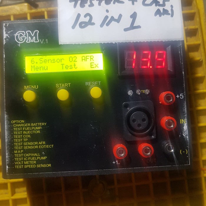 Tester Injektor. Multi Tester Injektor. Cas Aki. 12 In 1