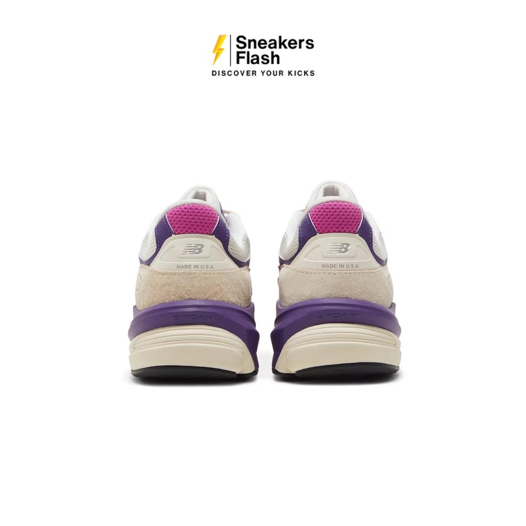 NEW BALANCE 990 V6 Made In Usa Magenta Sepatu Sneakers Pria - U990TD6 - Size 44