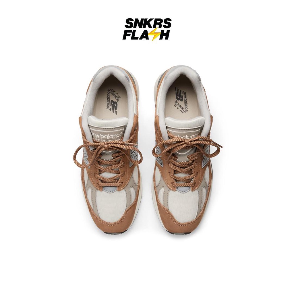 NEW BALANCE 991 V2 Miuk Nostalgic Sepia Sepatu Sneakers Unisex - U991TB2 - Size 37