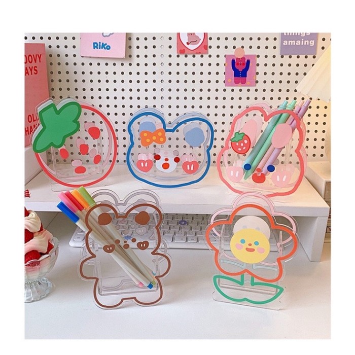 

TERBARU! cute stationary organizer tempat penyimpanan serbaguna