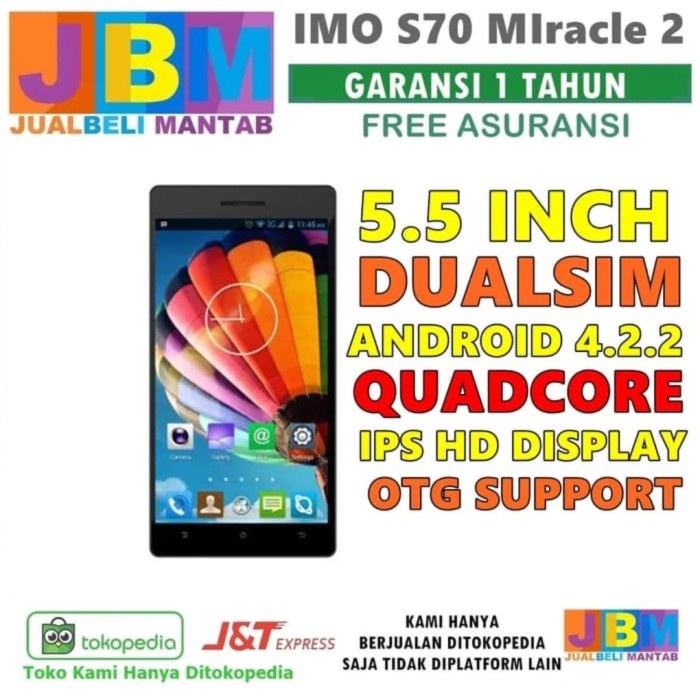HP IMO S 70 MIRACLE 2 6GB :: MELASHOP009
