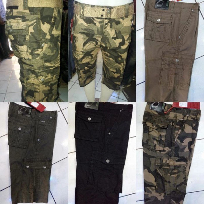 BAWANGCHENG CELANA CARGO PENDEK PRIA IMPORT.