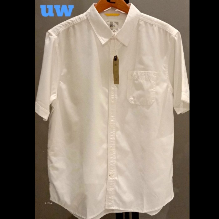 OBRAL camel active kemeja casual original bahan 100% caton. white