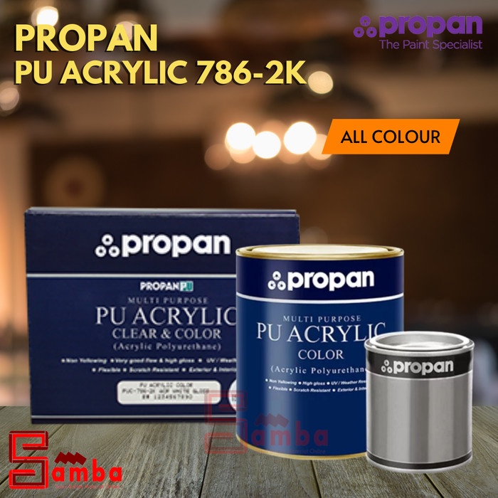 Propan Multipurpose PU Acrylic 1 liter color / warna PUC-786-2K