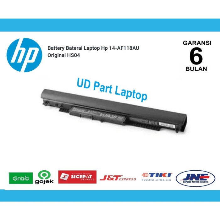 Battery Baterai Laptop Hp 14-AF118AU HS04
