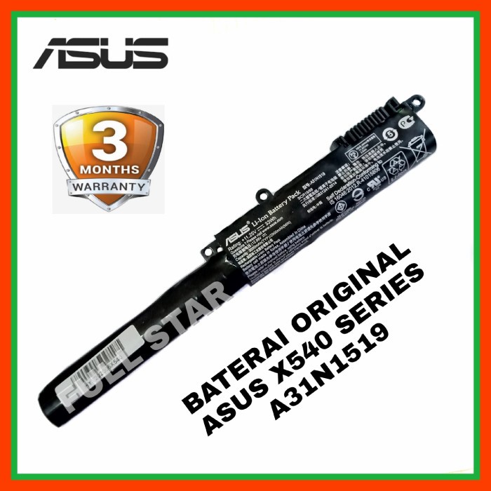 Baterai Asus X540 X540Y X540L X540LA X540SA X540S X540LJ