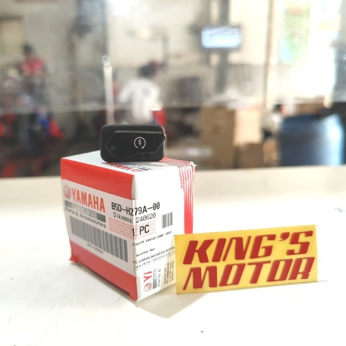 HOT SALE TOMBOL SAKLAR KANAN STATER STATER MIO GEAR 125 B5D H279A ASLI YAMAHA