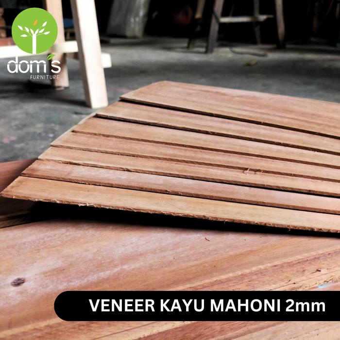 ~~~~~] Dom's Veneer Kayu/Wood Veneer Mahoni Papan 2mm Bahan/Material Kayu Asli