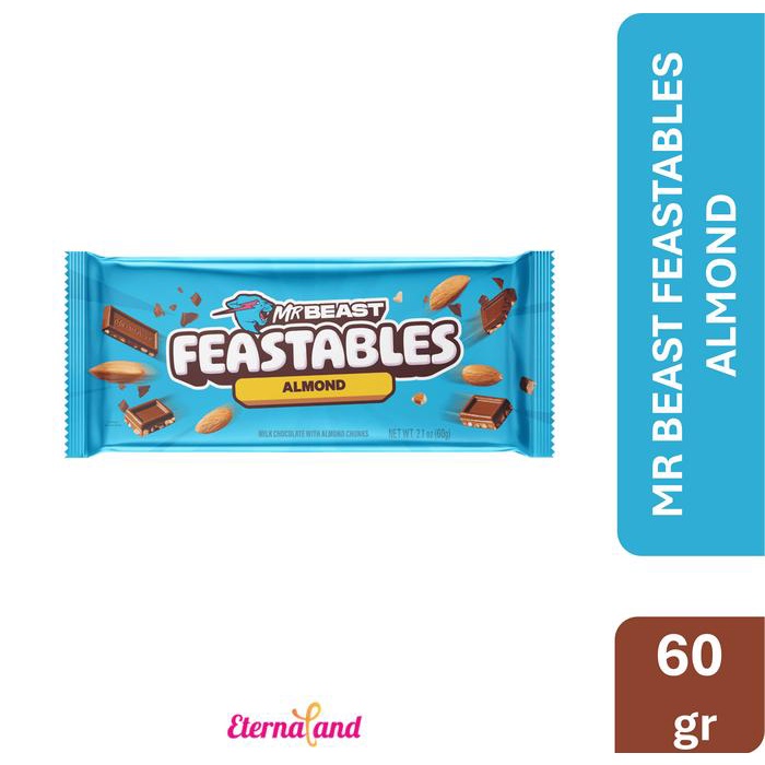 

terbaru !!! mr beast feastables chocolate - cokelat impor usa ready