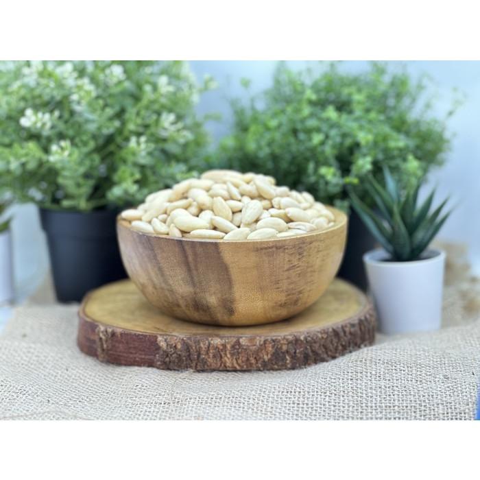 

terbaru !!! organic paradise raw almond blanched 1 kg / kacang almond mentah kupas kulit 1 kg usa