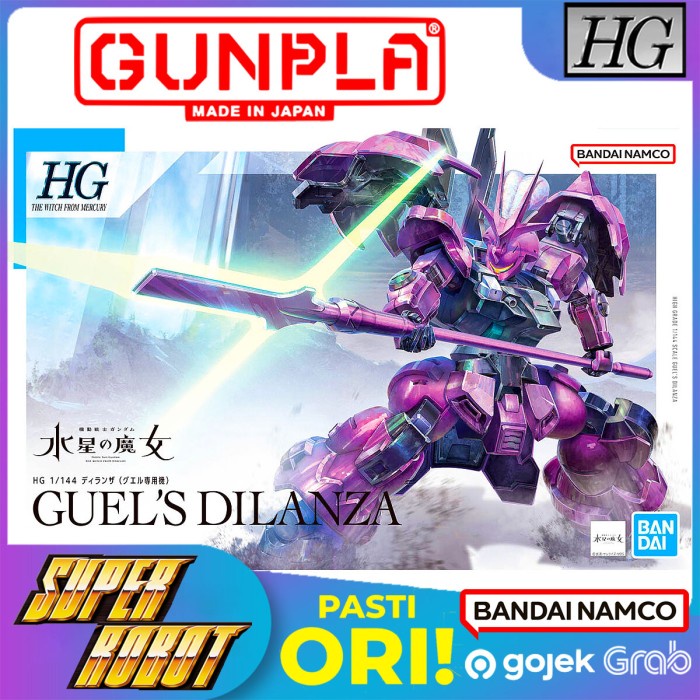 HG Guel's Dilanza Guel Gundam Witch From Mercury BANDAI