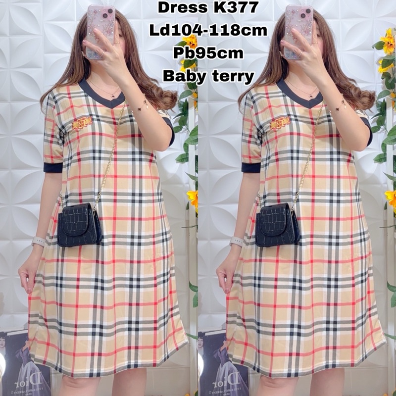 LS - Dress 5 motif ld104-118cm JUAL