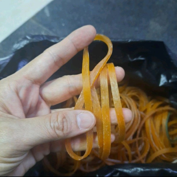 

Karet Kwetiau 12mm Lingkaran Besar 0.5cm 1KG / Karet Kwetiau Jumbo