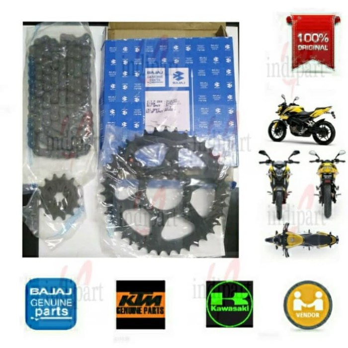 Gear Set Bajaj Pulsar Ns 200 200 Ns