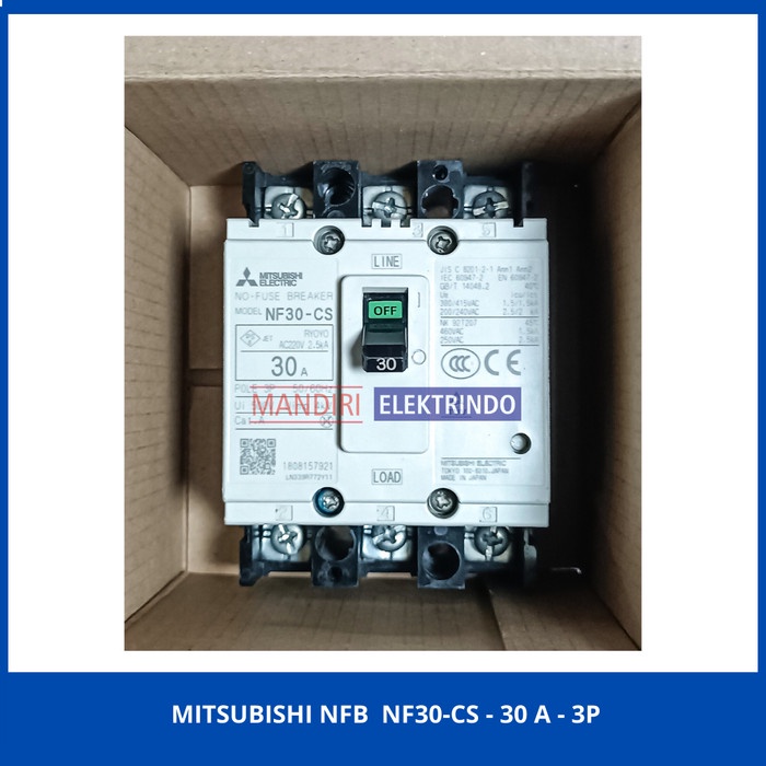 Mitsubishi Nfb Nf30-Cs - 30 A - 3P