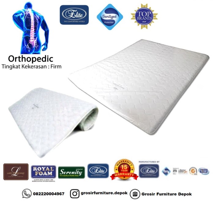 Mattress Topper Latex Elite Elite Topper Orthopedic Latex UK 160x200