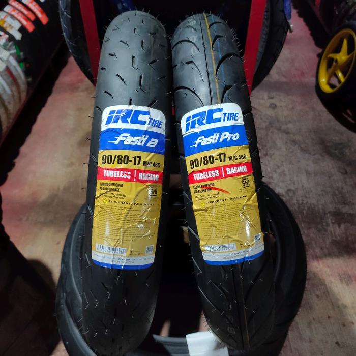Ban IRC FASTI 2 IRC FASTI PRO 90/80-17 softcompound tubeles