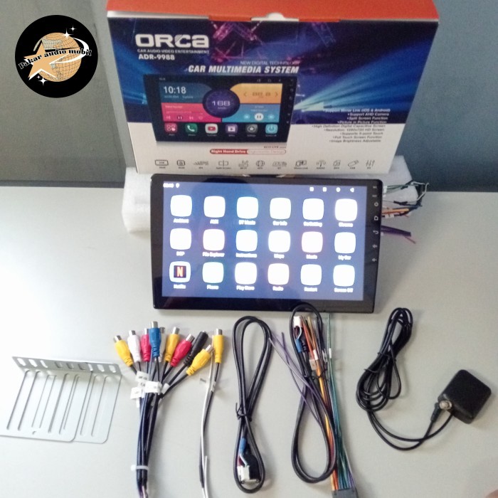 BISA GOSEND HEAD UNIT ANDROID 9 INCH ORCA ECO LITE 2/32 / HEAD UNIT ANDROID ORCA ECO LITE SERIES 9