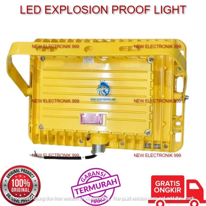 YAMING Flood Light Explosion Proof SLIM SQ LED 150W 6000K Lampu Sorot